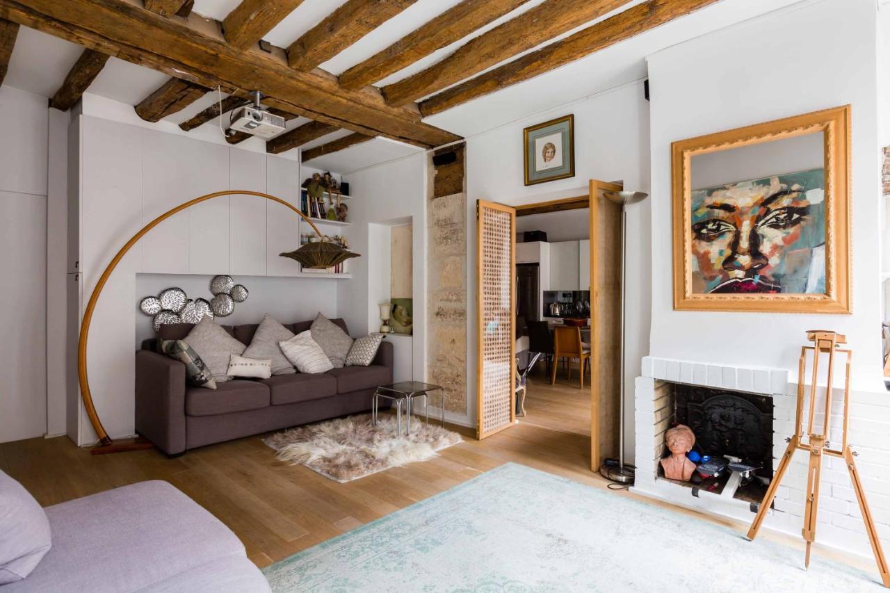 Veeve - Artistic Excellence In The Marais Apartment Paris Bagian luar foto